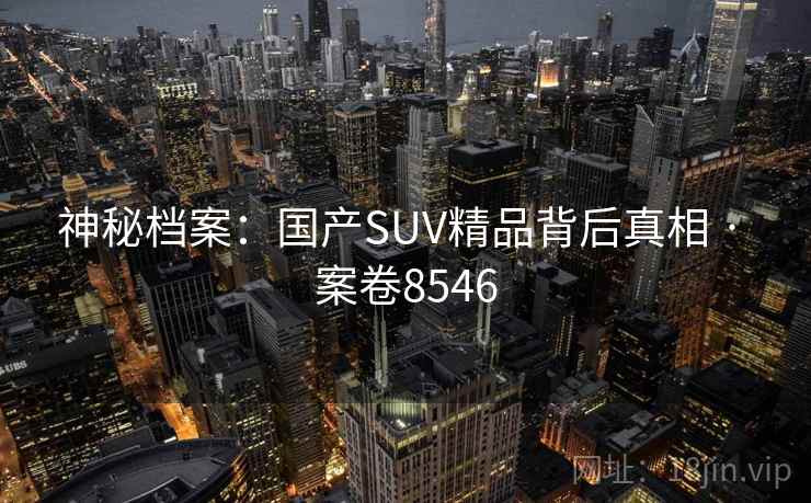 神秘档案:国产SUV精品背后真相 · 案卷8546 神秘档案:国产SUV精品背后真相 · 案卷8546
